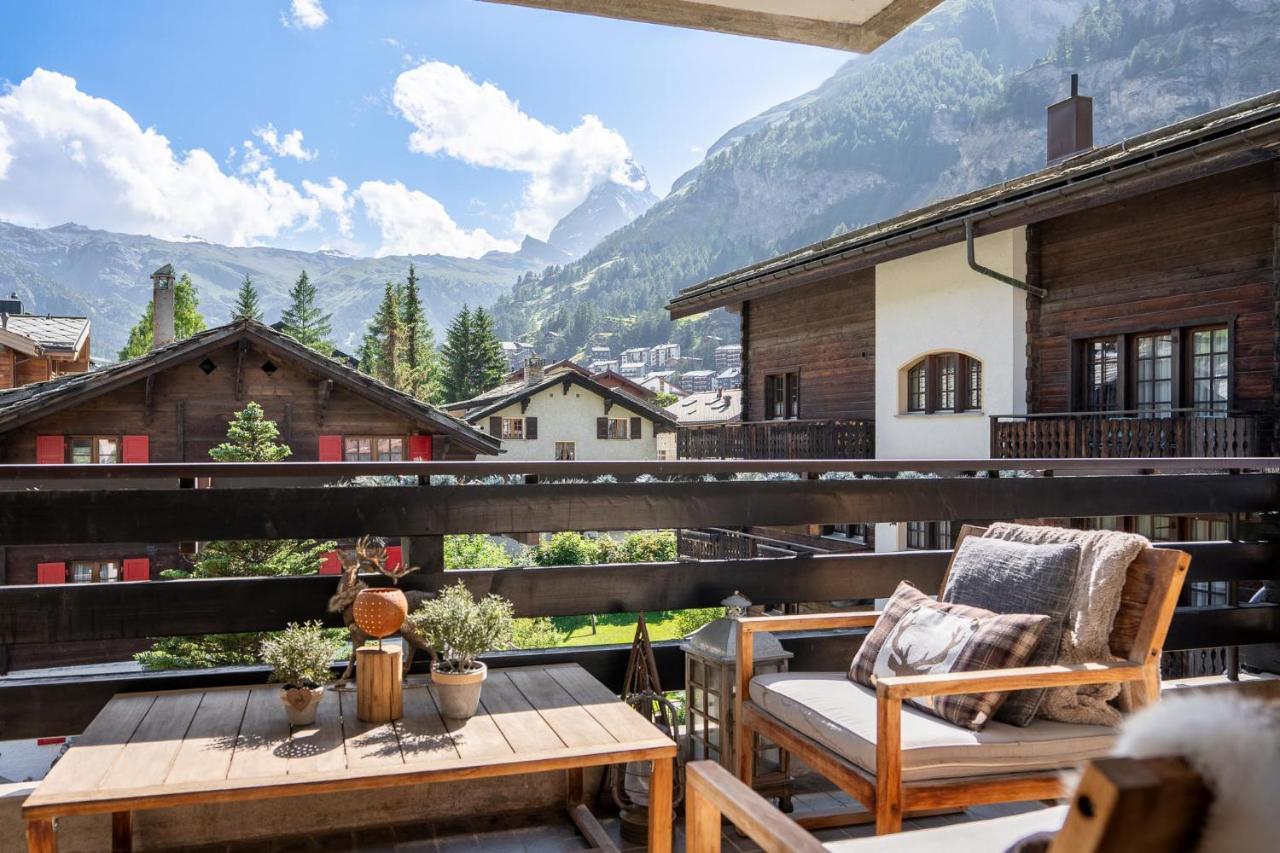 Stylish With Matterhorn View In The Center Apartment Zermatt